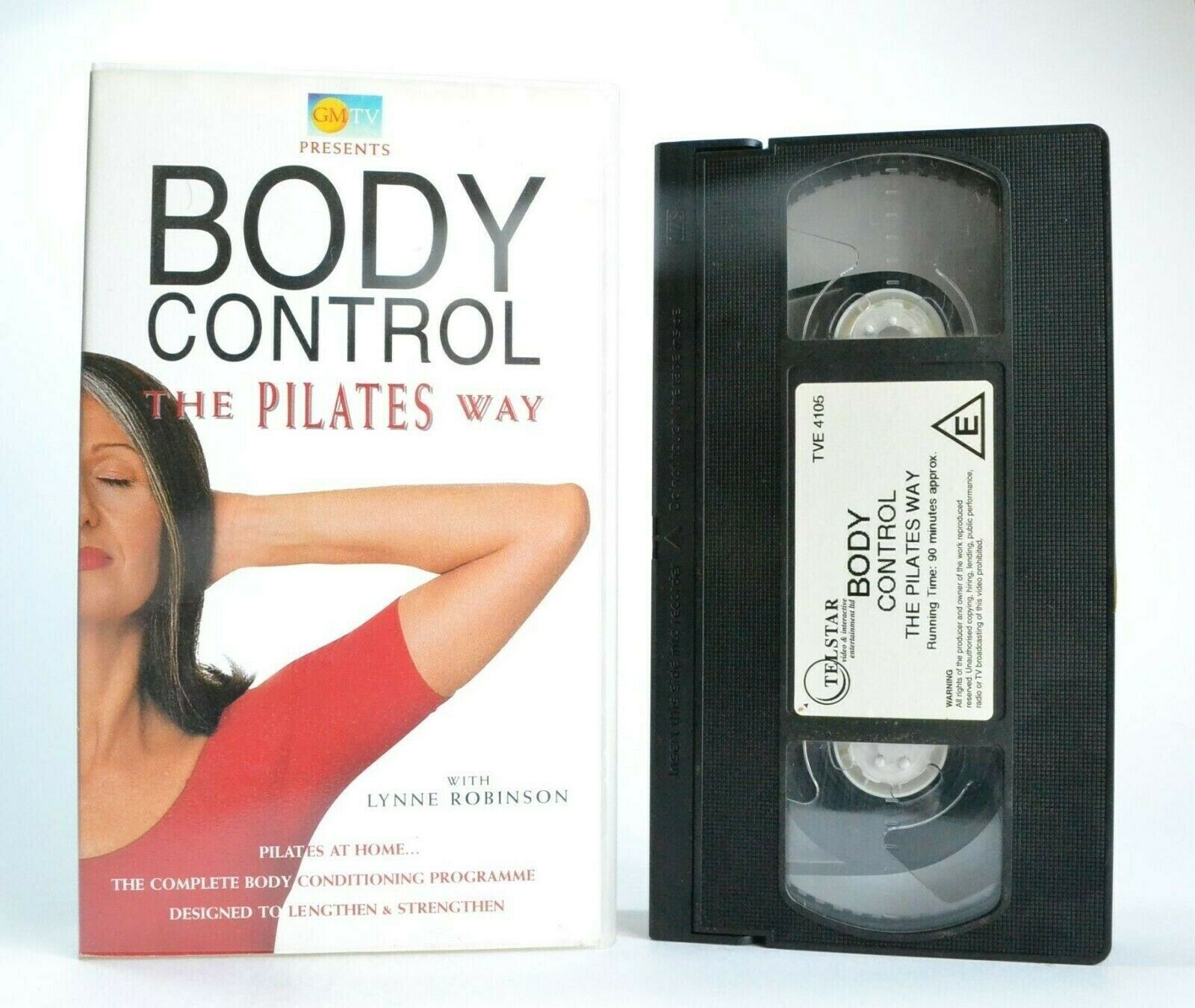 Body Control: The Pilates Way - By Lynne Robinson - Fitness Workout - Pal VHS-