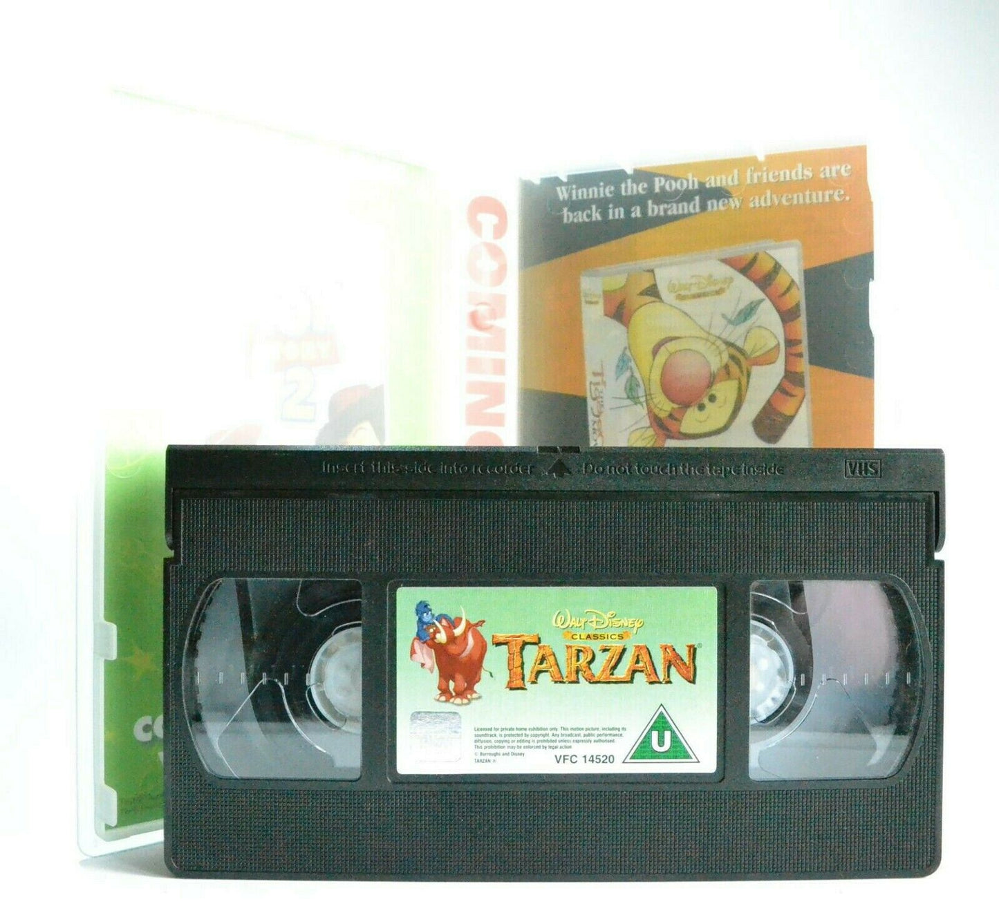 Tarzan - Walt Disney Classics - Children's Animated - Musical Adventure - VHS-