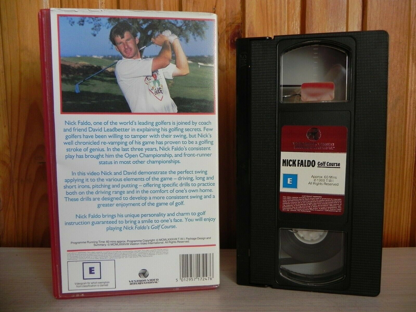 Nick Faldo���������s Golf Course ��������� Golf ��������� Players Guide ��������� Sport ��������� Nick Faldo ��������� Pal VHS-