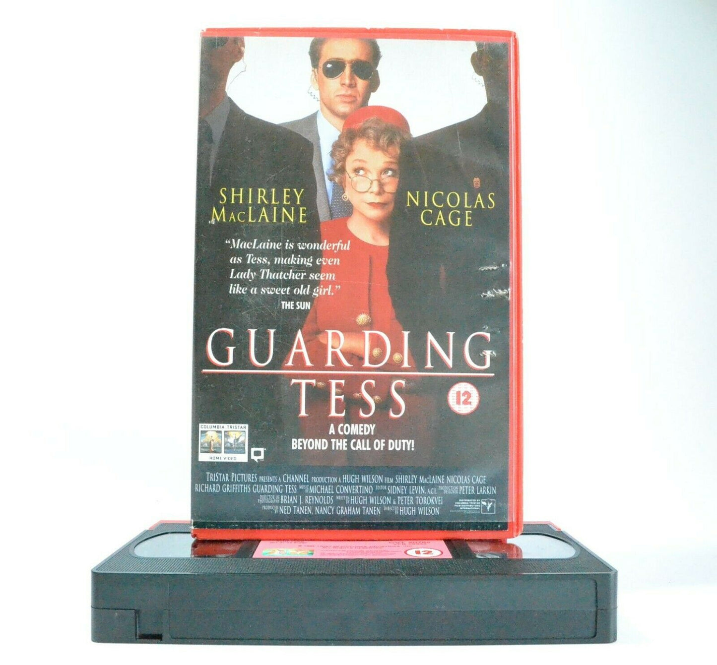 Guarding Tess: Columbia (1994) - Comedy - Large Box - S.MacLaine/N.Cage - VHS-