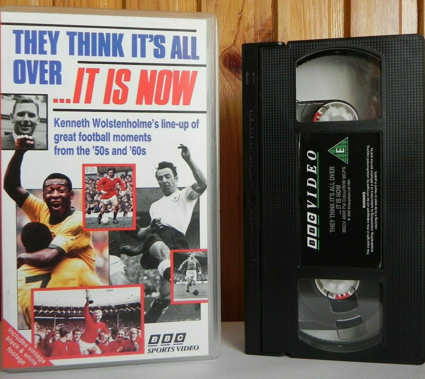 They Think It's All Over...It Is Now - Great Football Moments - BBC - Pal VHS-