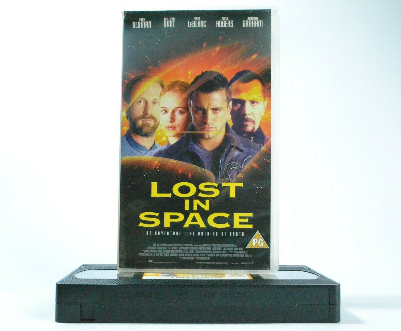 Lost In Space (1998) - Sci-Fi Adventure - Gary Oldman/William Hurt - Pal VHS-