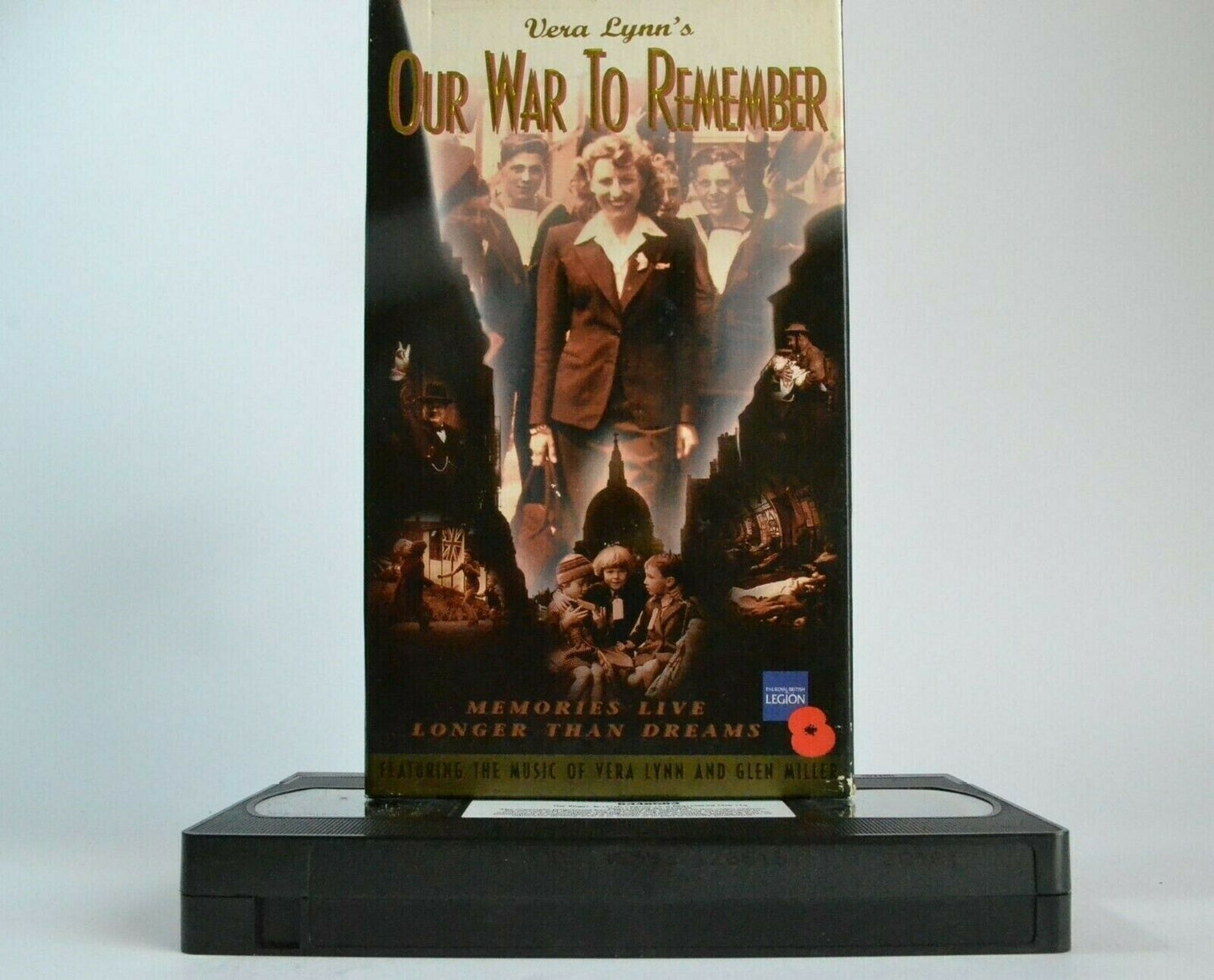 Our War To Remember [Vera Lynn] - Carton Box - Documentary - World War 2 - VHS-