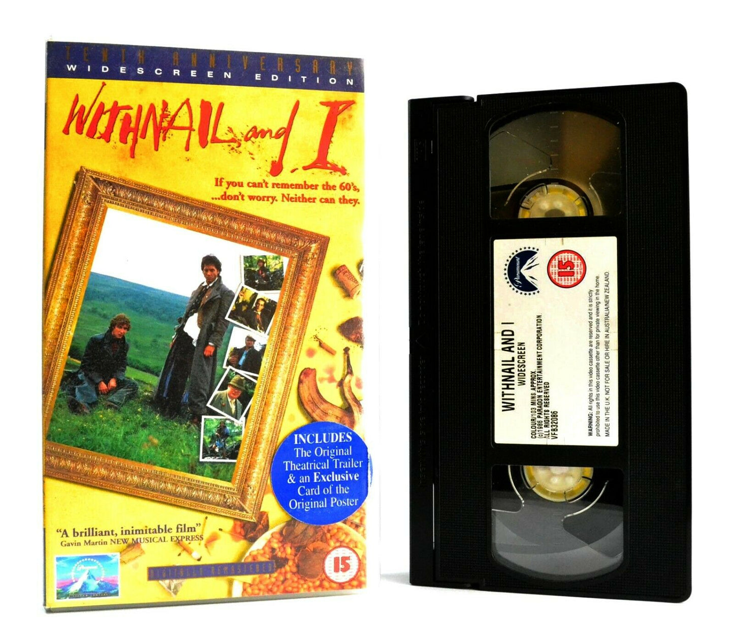 Withnail And I: British Black Comedy (1987) - Widescreen - Richard E.Grant - VHS-
