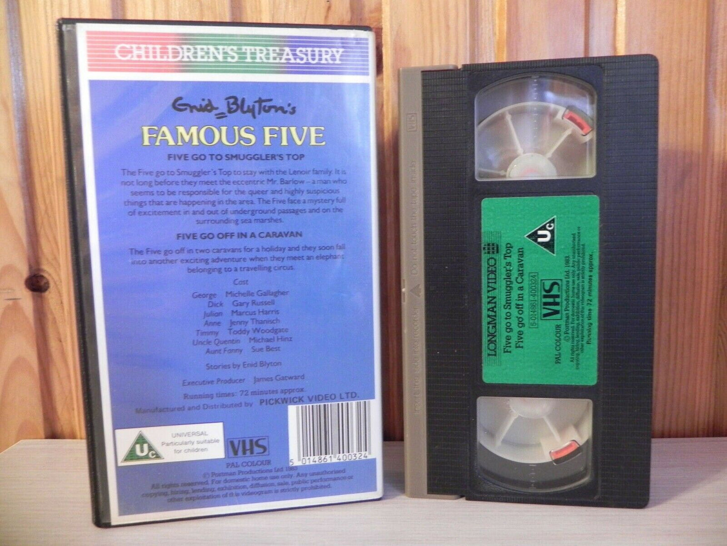 Famous Five: Go To Smuggler's Top - Based On Enid Blyton Novel - Kids - Pal VHS-