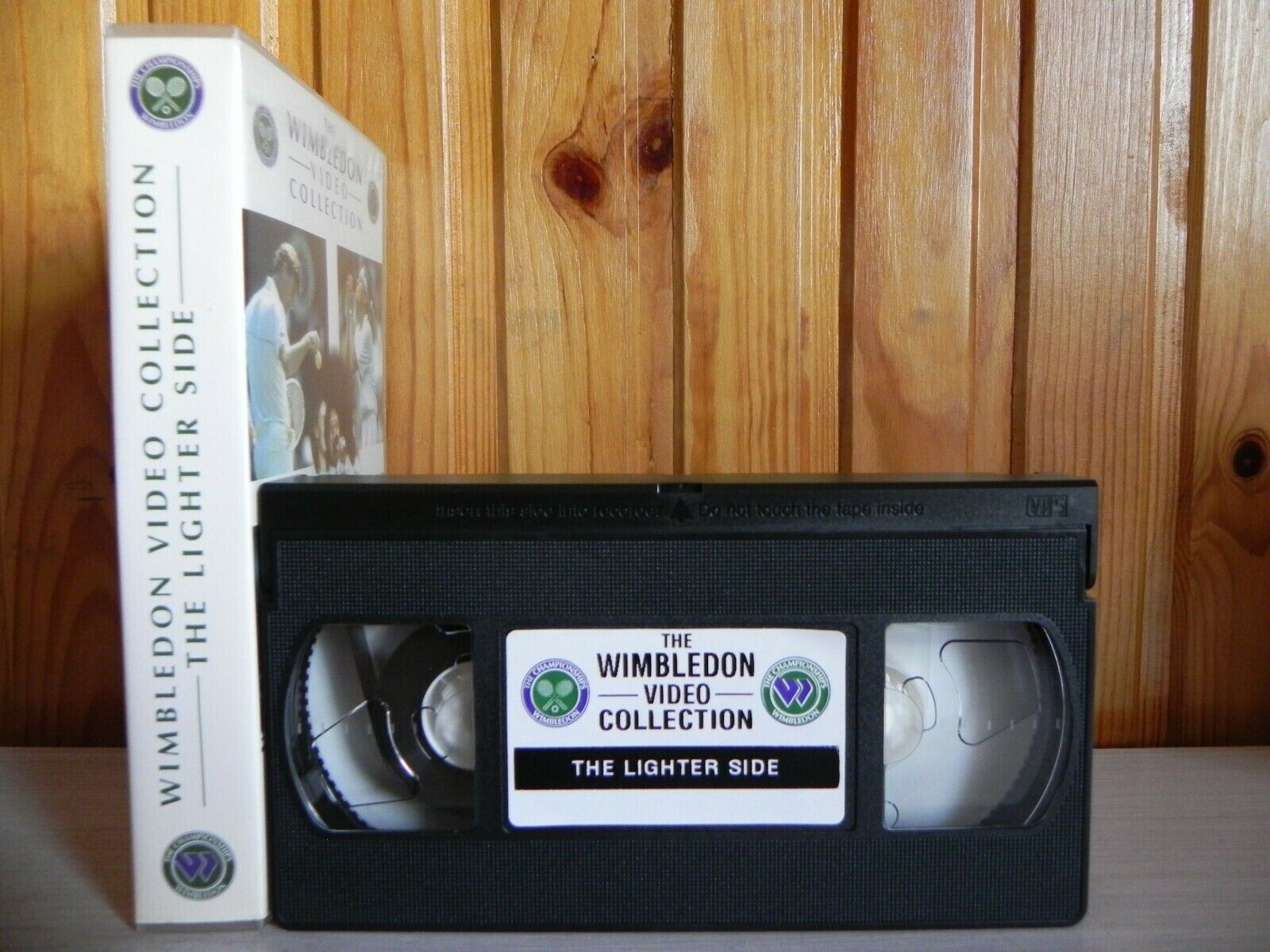 The Wimbledon - Collection - The Lighter Side - Tennis - Andrew Castle - Pal VHS-