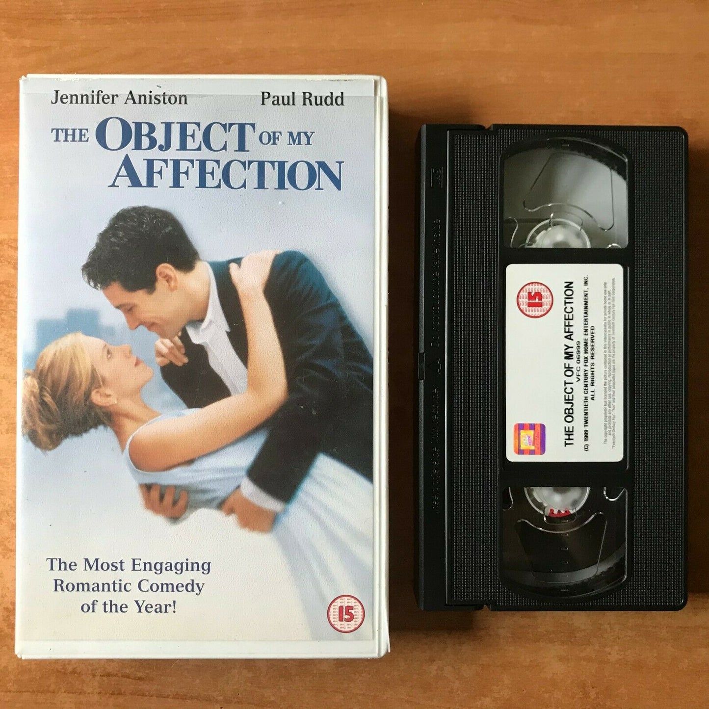 The Object Of My Affection: Romance [Large Box] Rental - Jennifer Aniston - VHS-