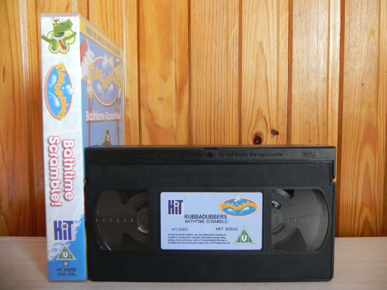 Rubbadubbers: Bathtime Scramble (Bathroom Furniture) Games/Learning Video - VHS-