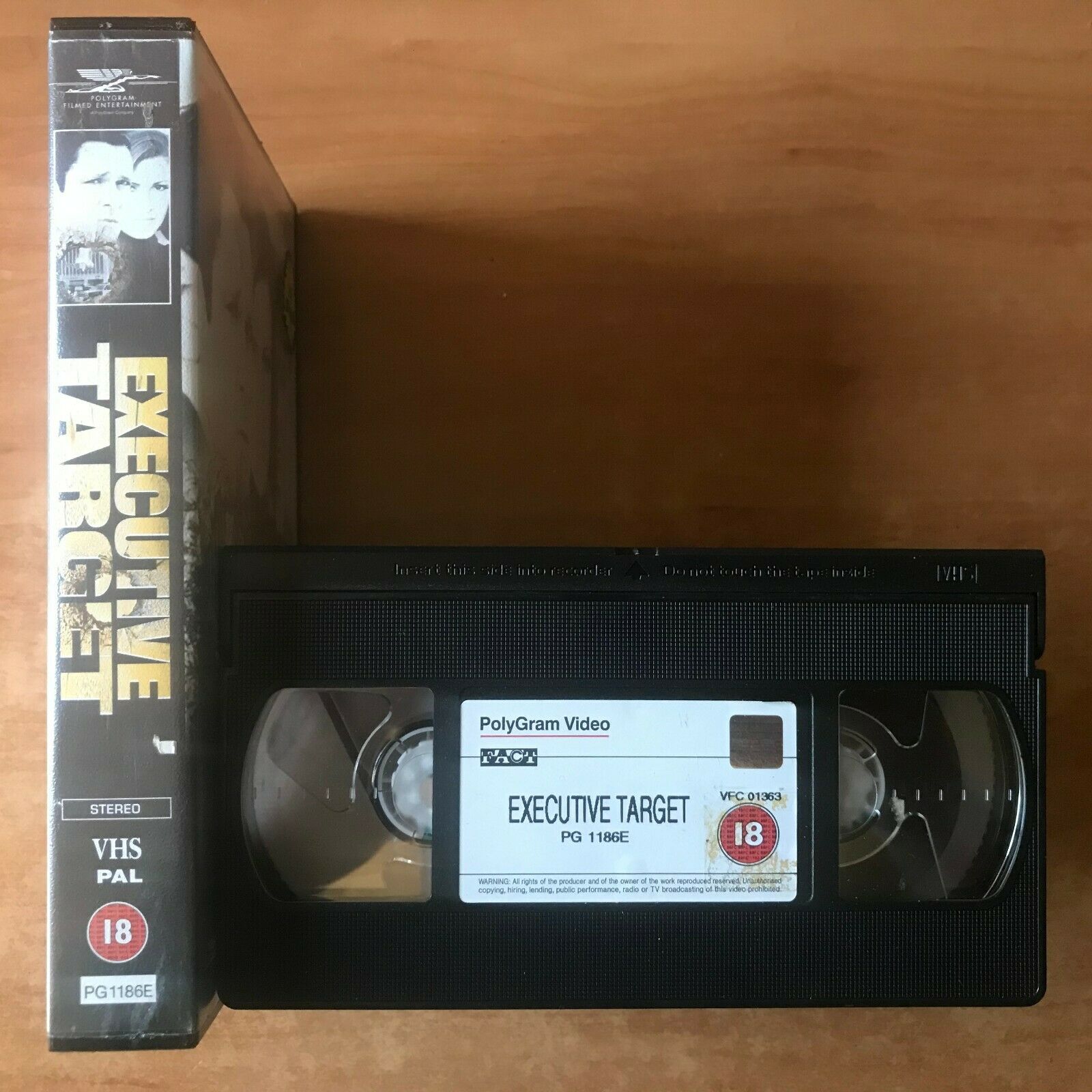 Executive Target (1997): Police Action [Large Box] Rental - Michael Madsen - VHS-