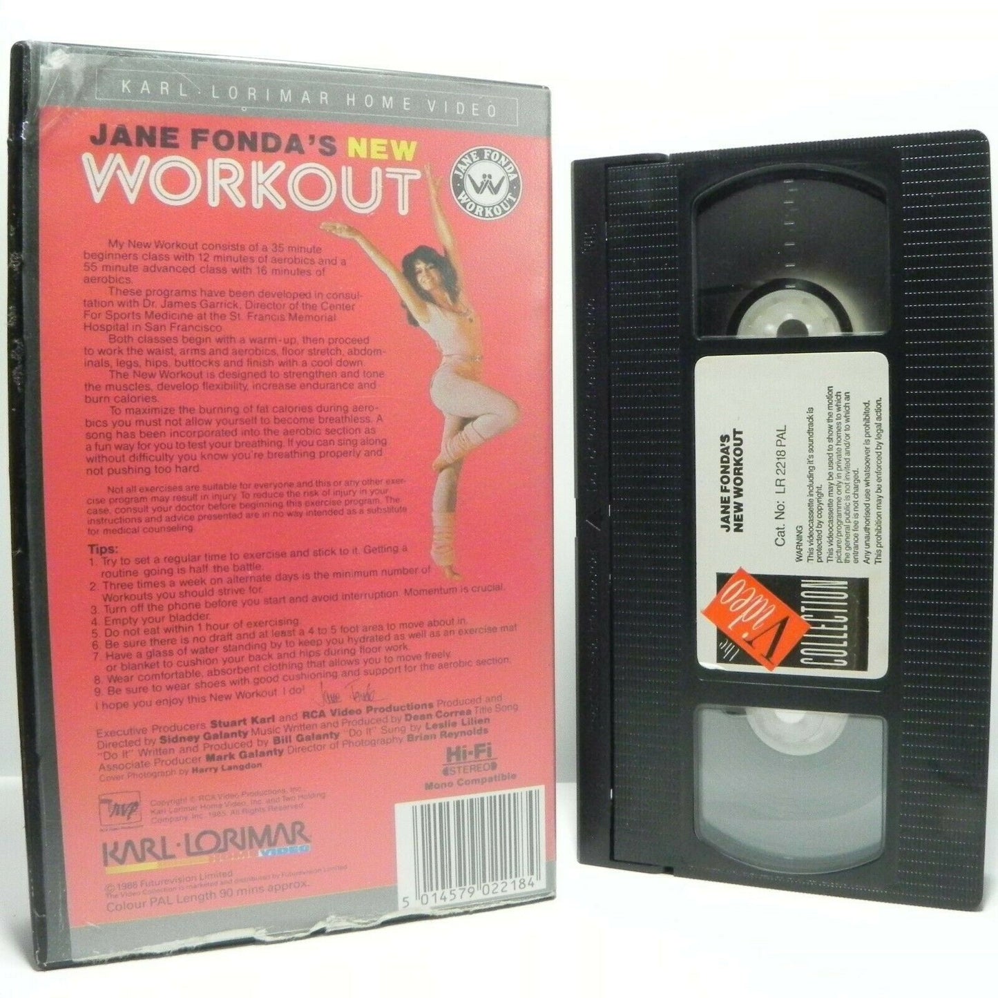 New Workout: By Jane Fonda - Beginer Class - Aerobic - Fitness - Tips - Pal VHS-