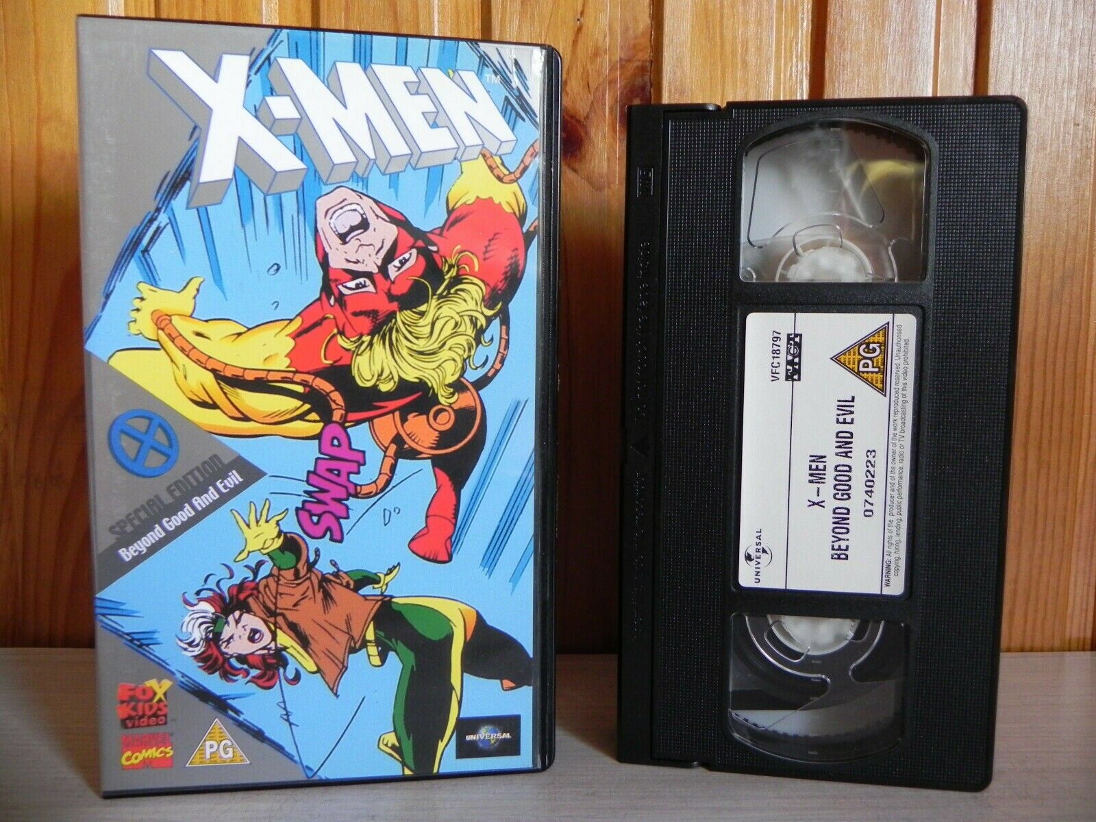 X-Men - Special Edition - Beyond Good And Evil - Marvel Comics - Cartoon - VHS-