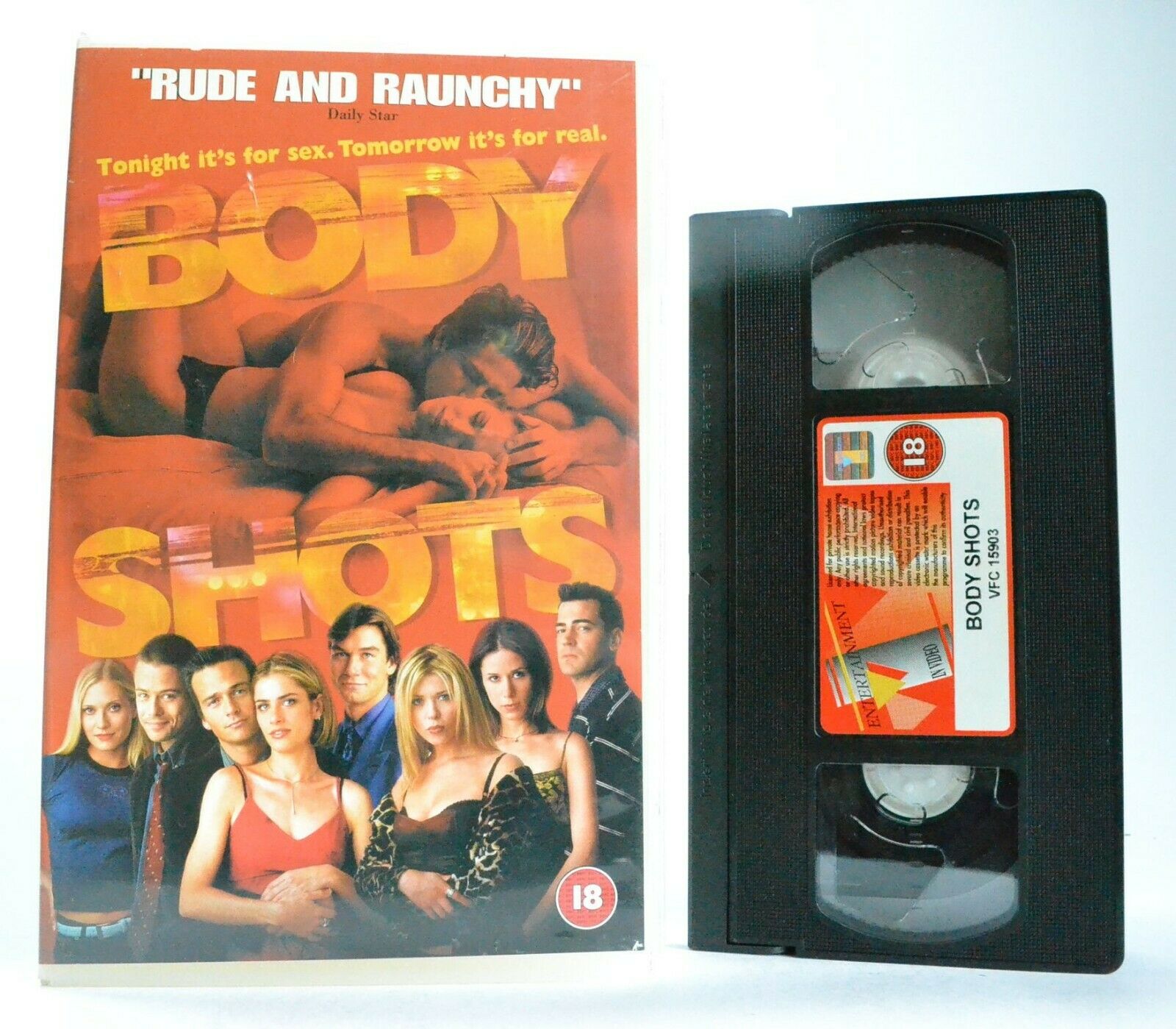 Body Shorts: Erotic Comedy - L.A.'s Nightlife - Large Box - Amanda Peet - VHS-