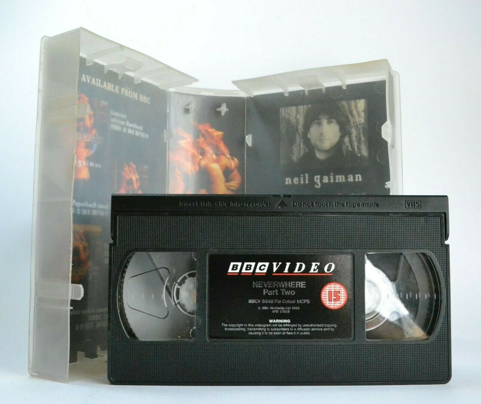 Neverwhere: By Neil Gaiman - Urban Fantasy - (1996) BBC Two Series - Pal VHS-