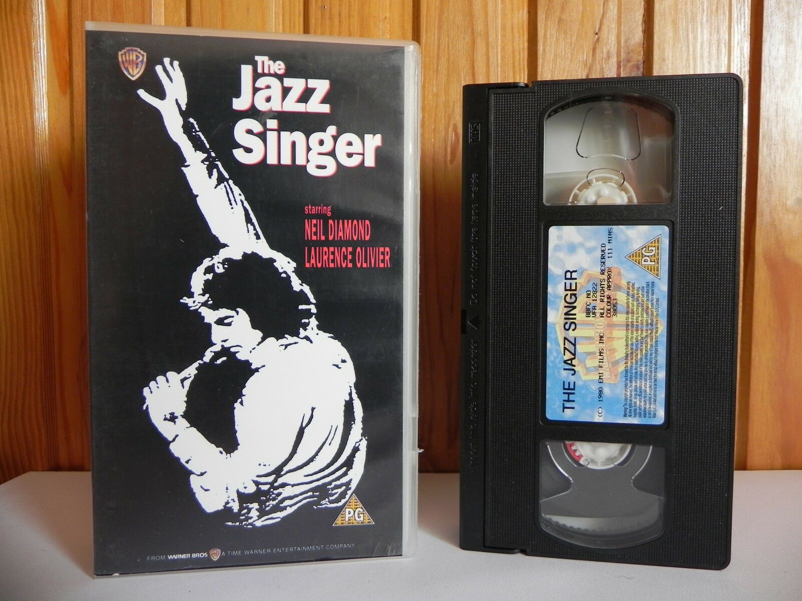 The Jazz Singer - Warner Home - Drama - Neil Diamond - Laurence Olivier - VHS-