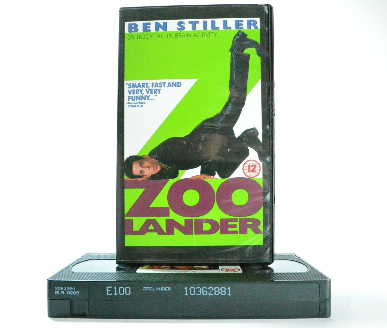 Zoolander: Film By Ben Stiller - Fashion Comedy - O.Wilson/W.Ferrell - Pal VHS-