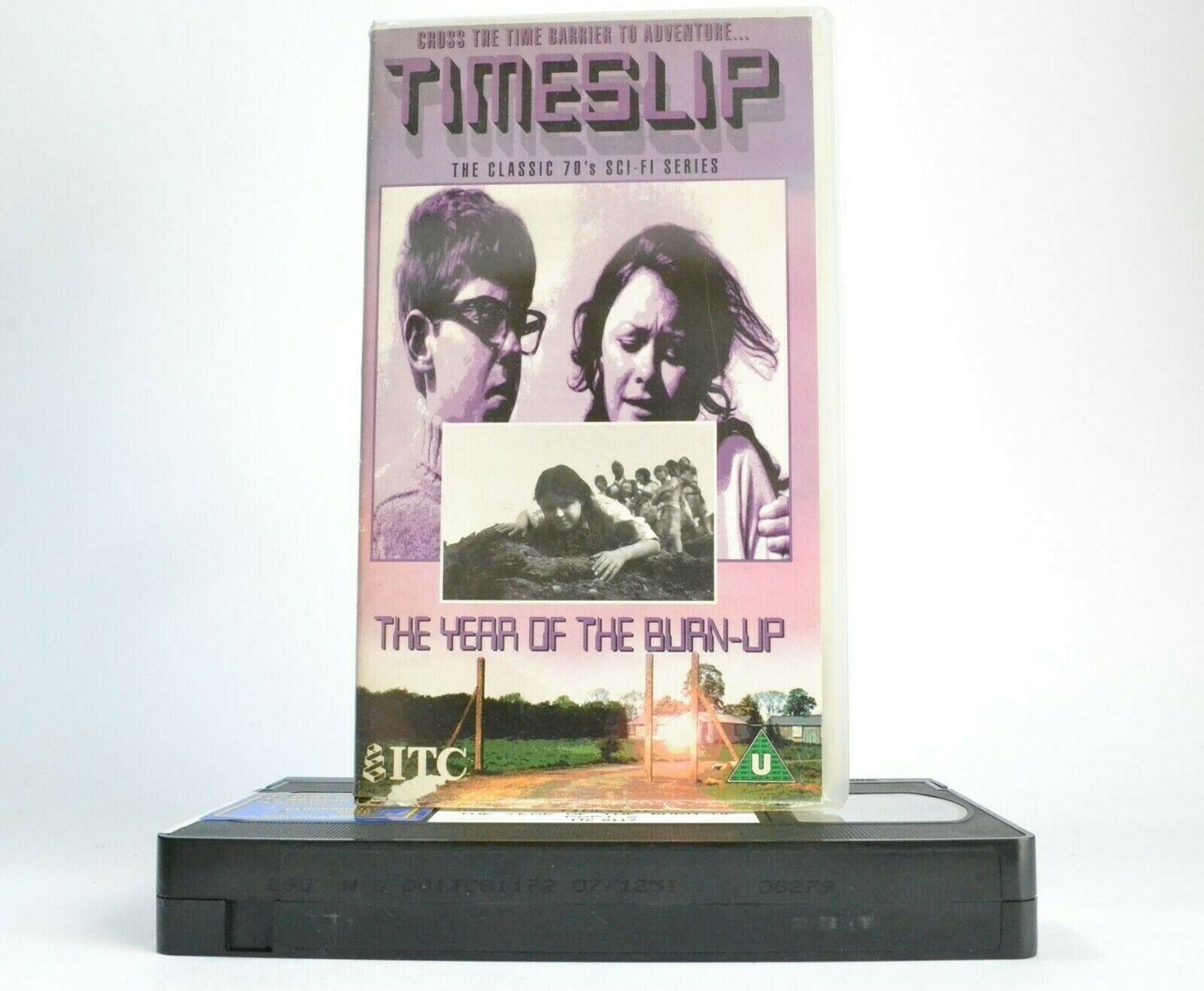 Timeslip: The Year Of The Burn-Up - [ITC Sci-Fi Series] - Cheryl Burfield - VHS-