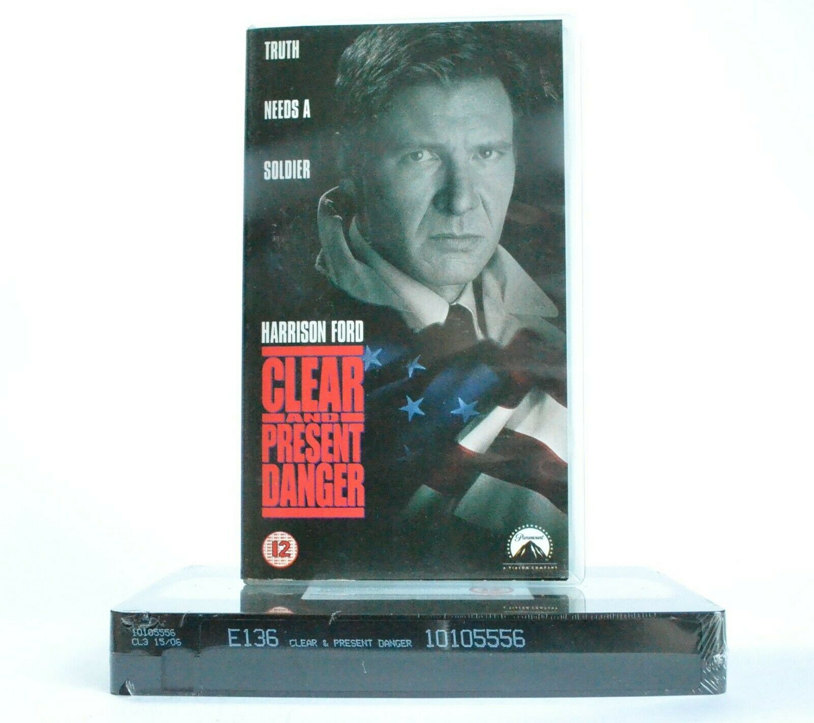 Clear And Present Danger: Harrison Ford - High Octane Action (1994) - Pal VHS-