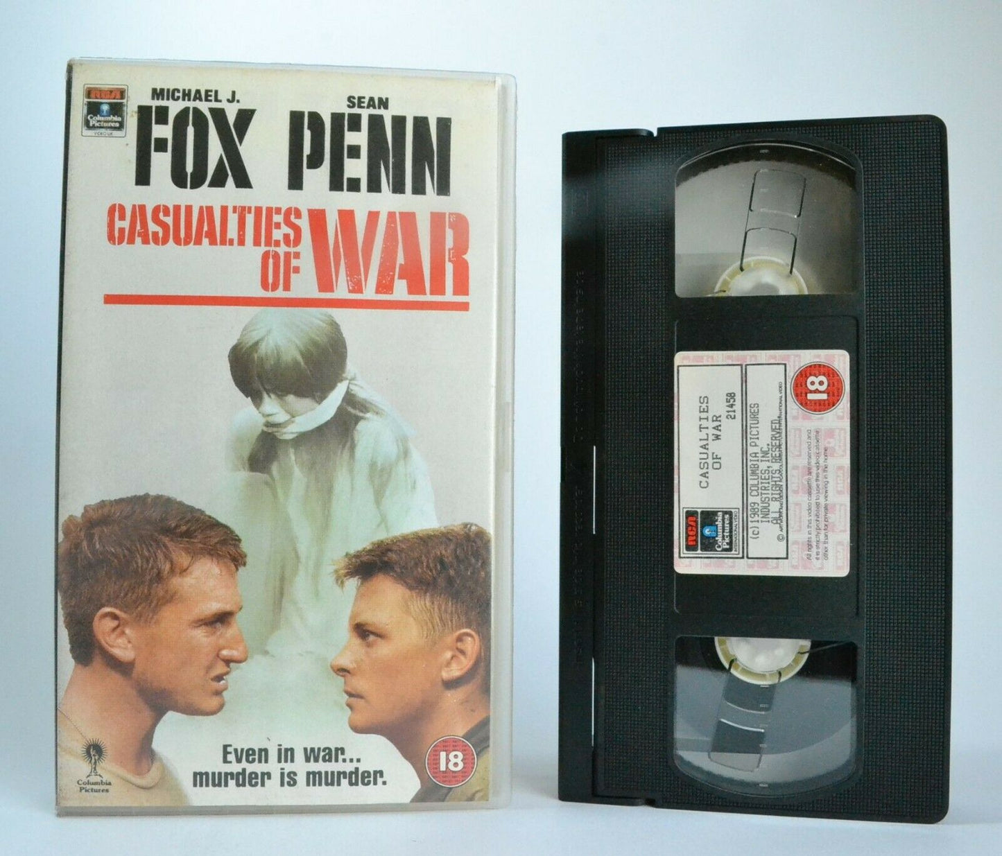 Casualties Of War (1989): Based On Incident On Hill 192 - War Drama - Sean Penn-