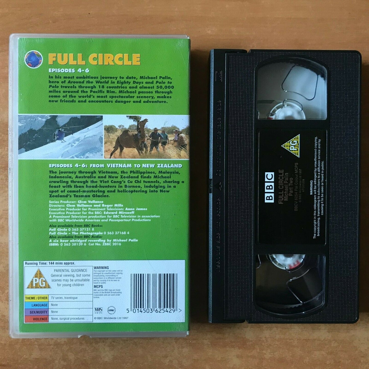Full Circle [Michael Pallin]: Documentary (Ep.4/6) Vietnam / New Zealand - VHS-