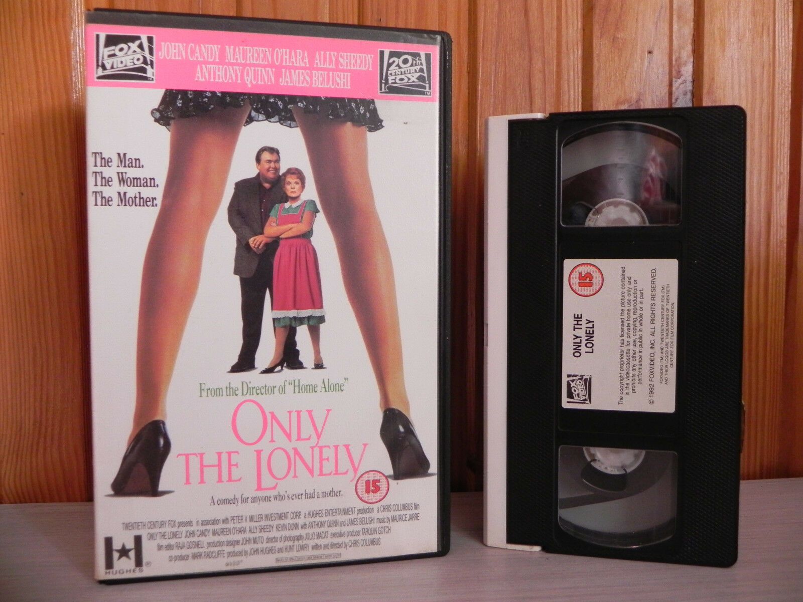 Only The Lonely - Candy/Belushi - Large Box - Comedy - Ex-Rental Video - Pal VHS-
