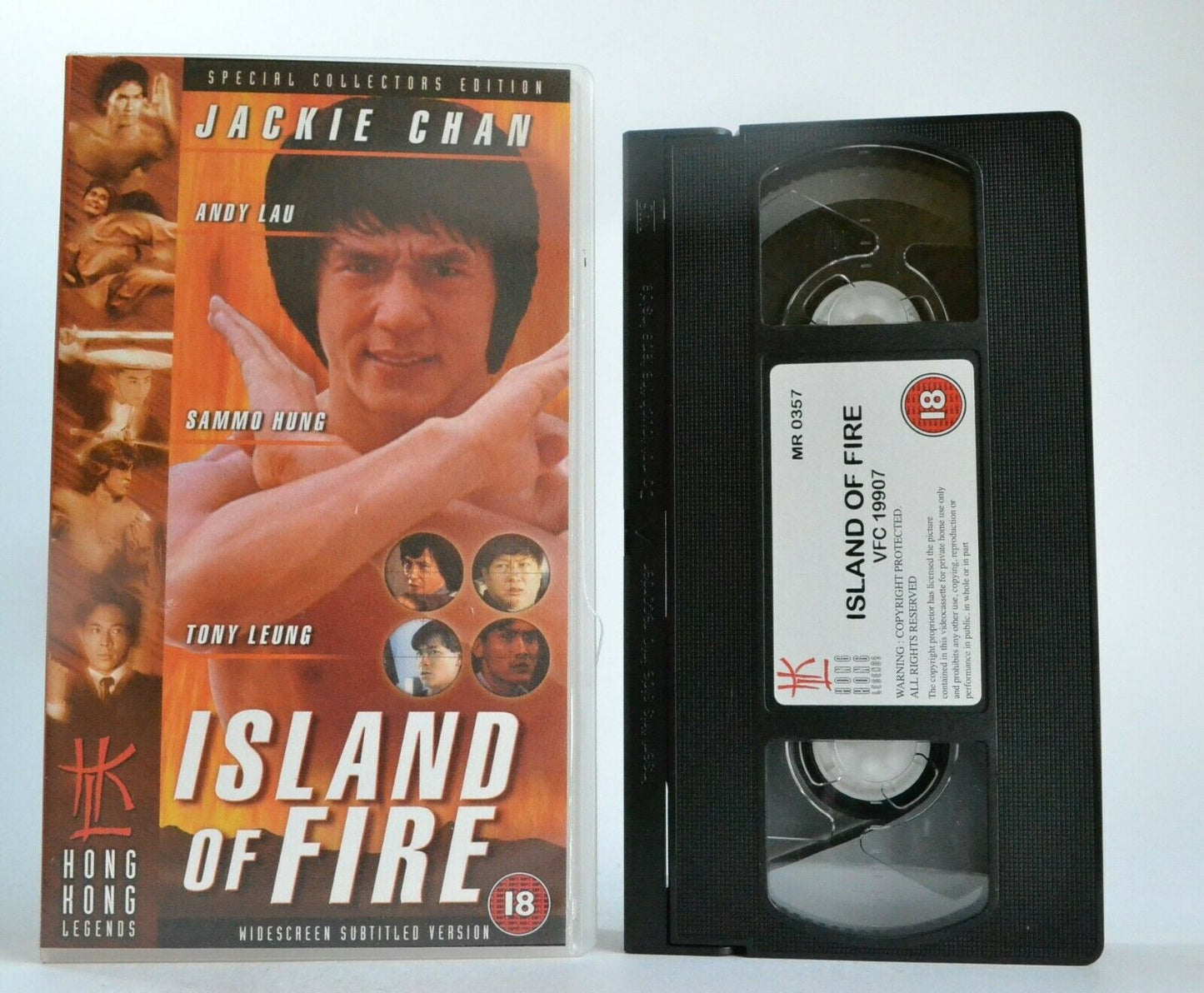 Island Of Fire: Collector's Edition - Widescreen - Martial Arts - J.Chan - VHS-