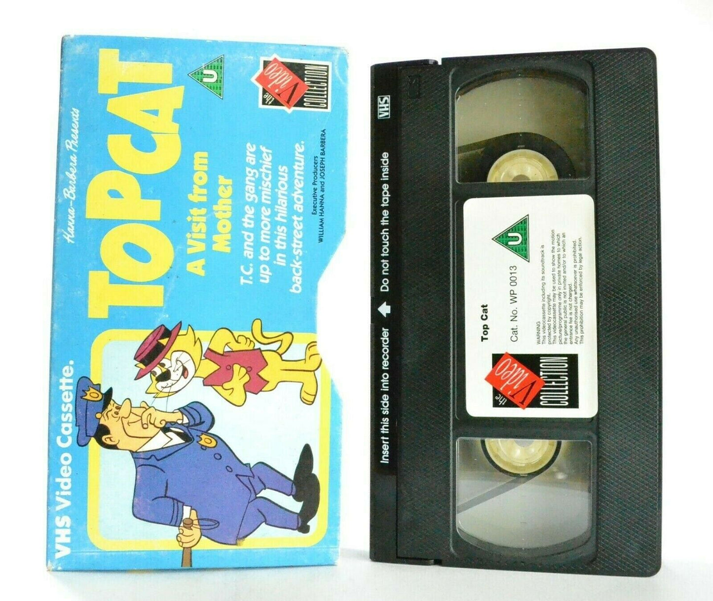 Top Cat: A Visit From Mother - Hanna-Barbera Classic - Carton Box - Kids - VHS-