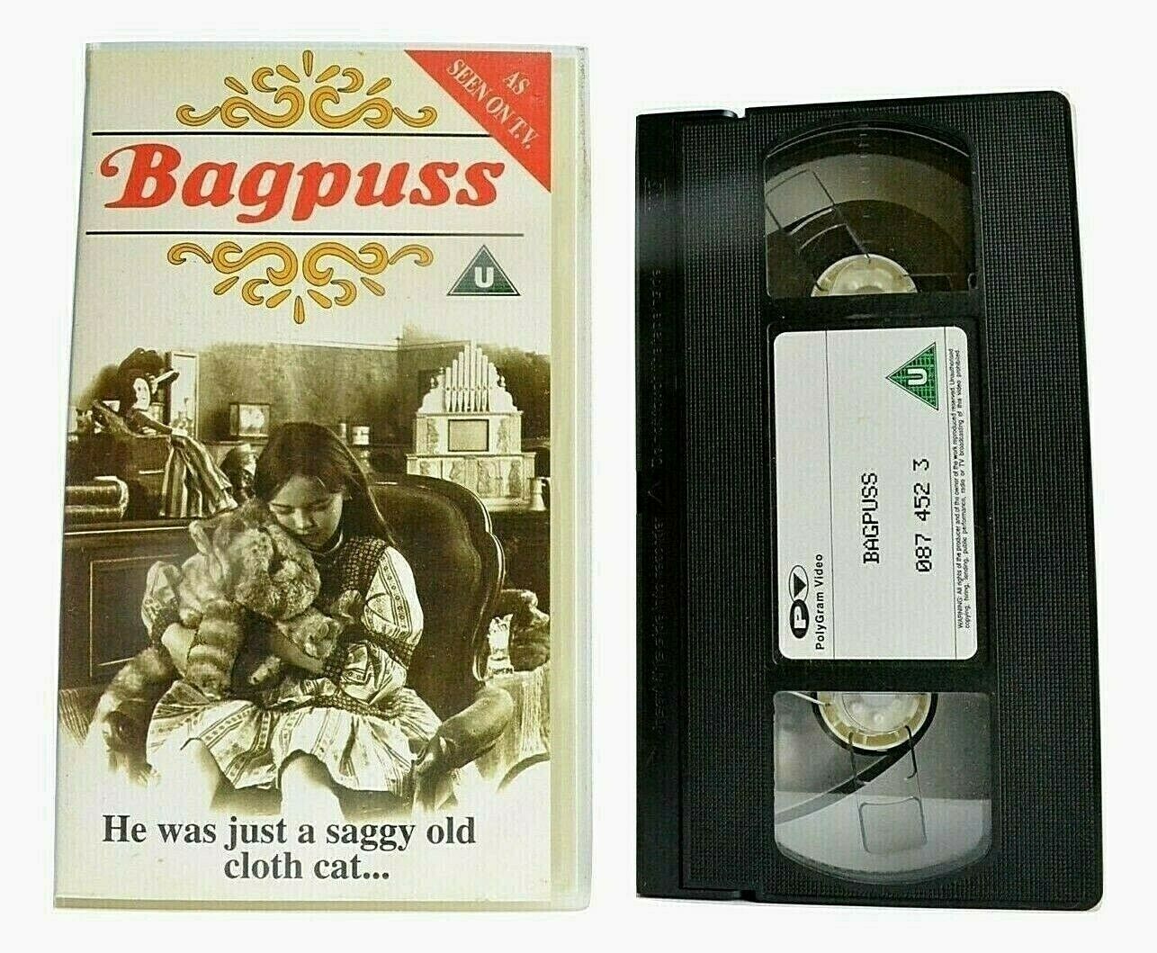 Bagpuss: 'The Mouse Mill' -<Old Cloth Cat>- [Oliver Postgate] - Children's - VHS-