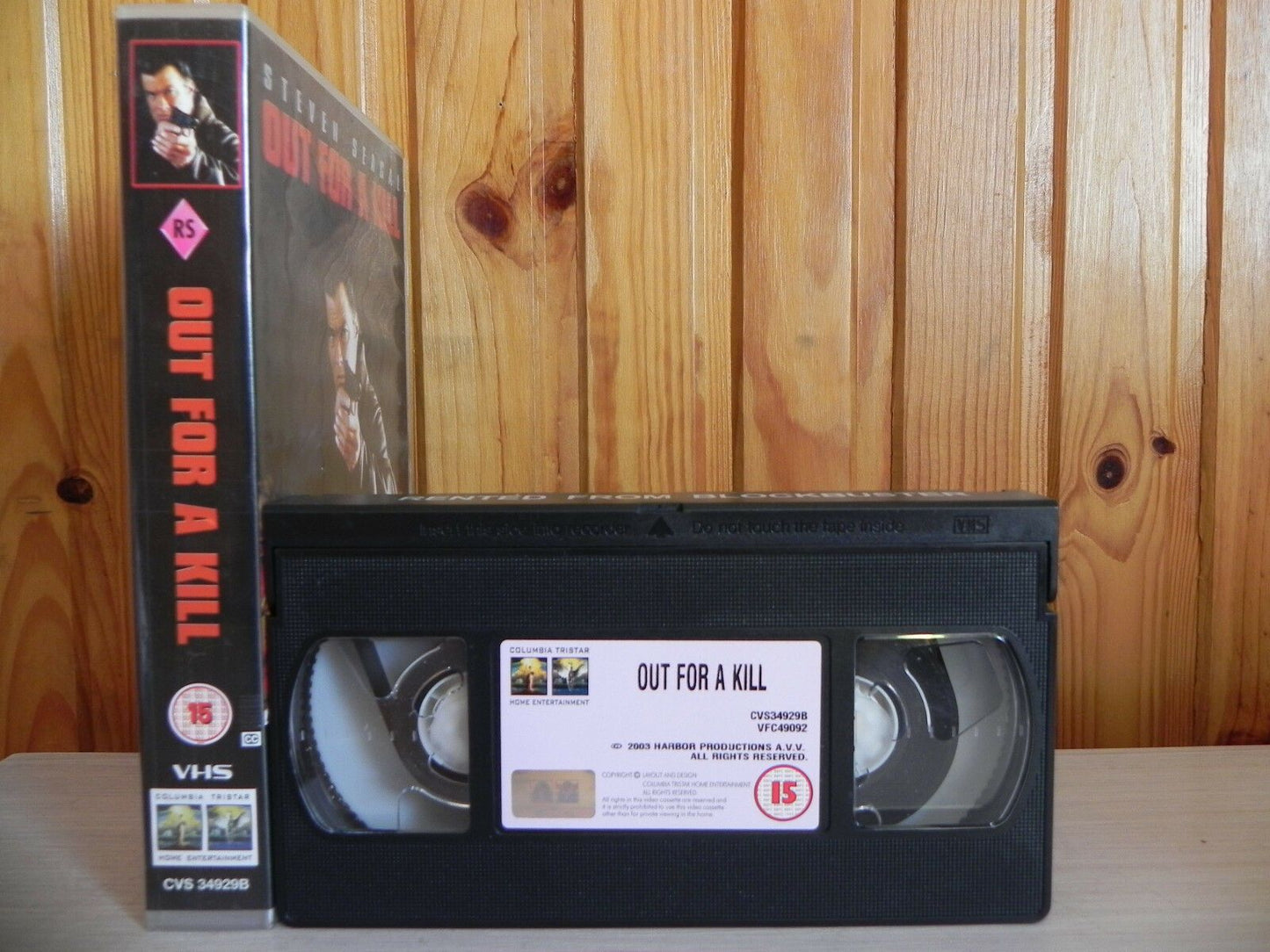 Out For A Kill - Big-Box - Aikido - Revenge Action - Steven Seagal - Pal VHS-
