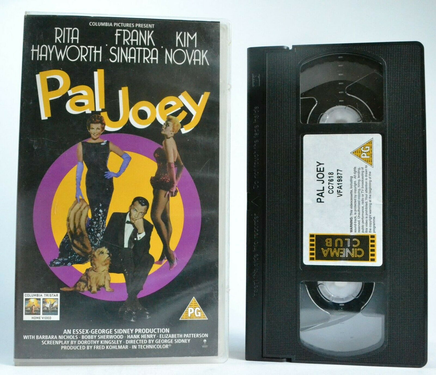 Pal Joey (1957): Technicolor Musical Comedy - Rita Hayworth/Frank Sinatra - VHS-