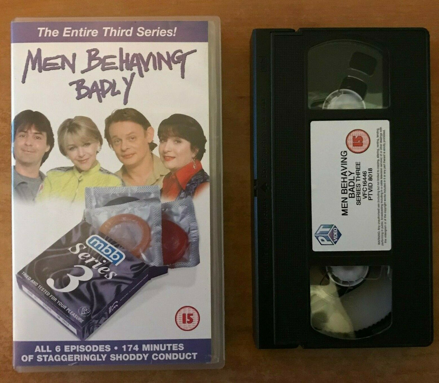 Men Behaving Badly [Complete 3rd Series]: Lovers - TV Series - Comedy - Pal VHS-
