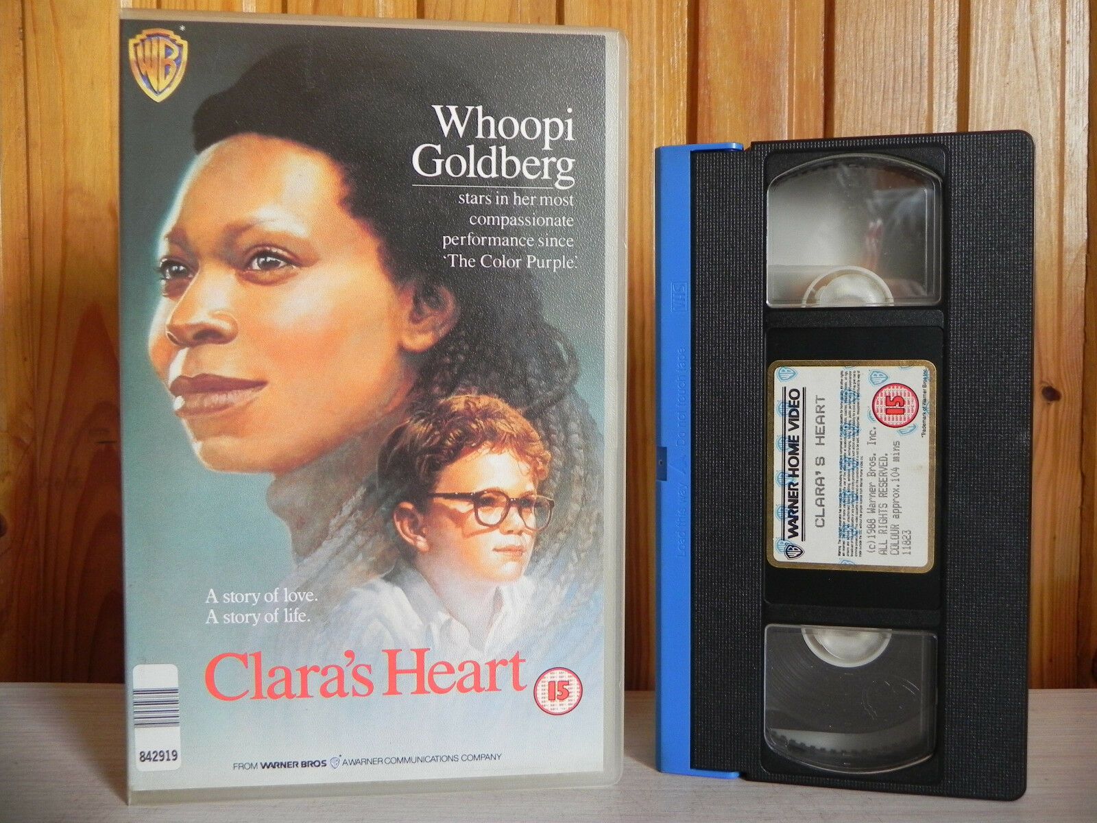 Clara's Heart - Warner Home - Drama - Story Of Love - Story Of Life - Pal VHS-