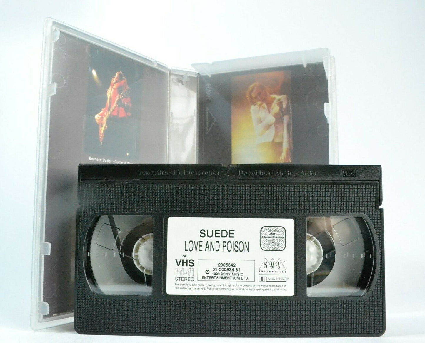 Suede: Love & Poison - Britpop - Brett Anderson -'The Drowners'- Music - VHS-