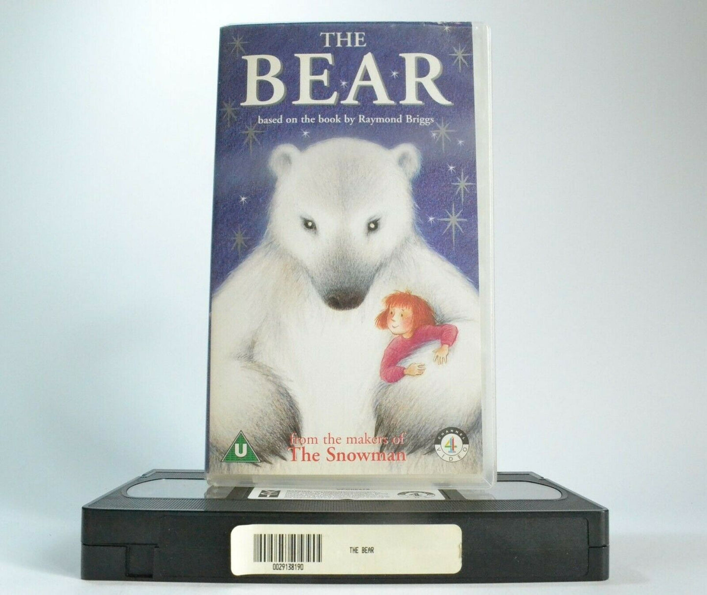 The Bear (1998); [Raymond Briggs] Christmas Animation - Children's - Pal VHS-