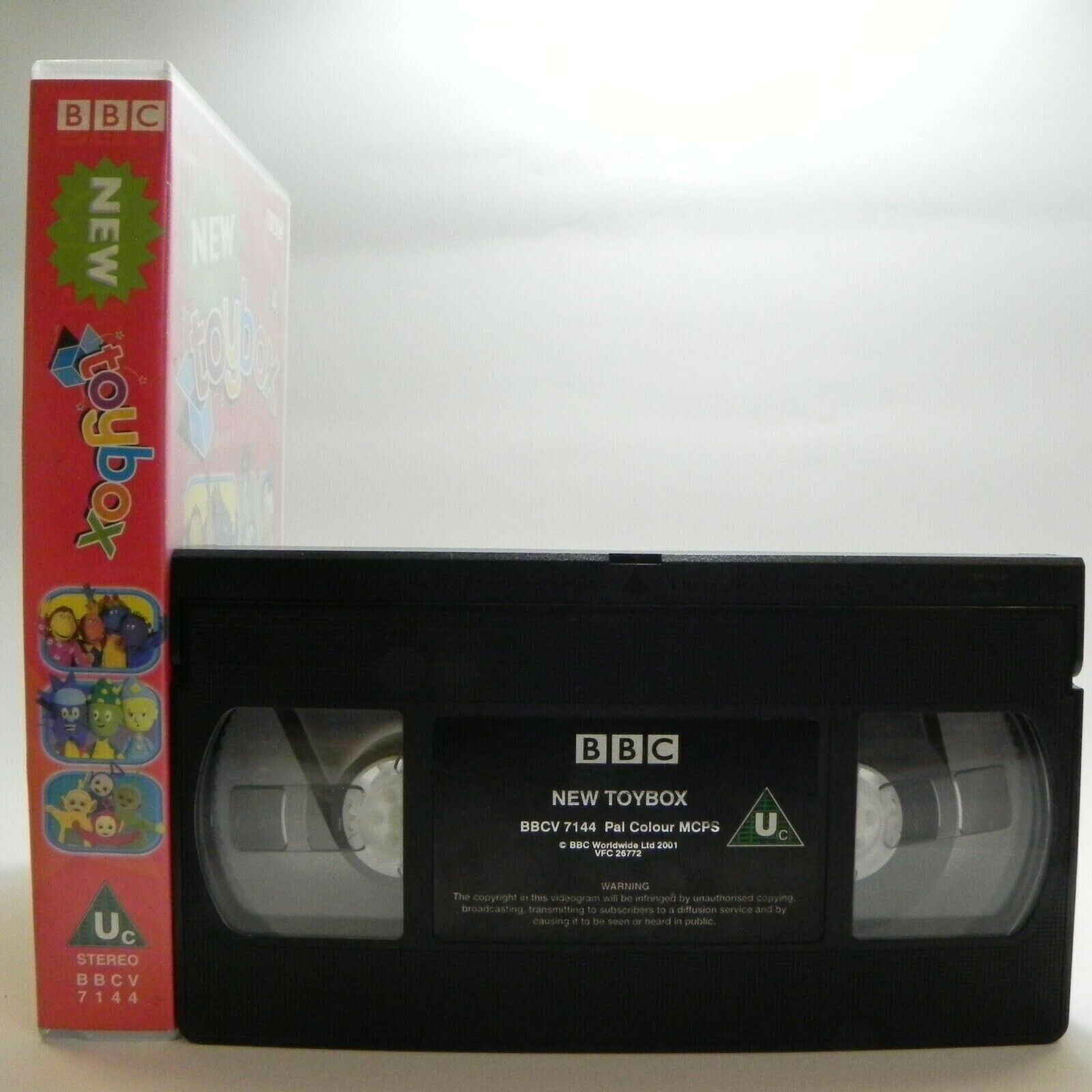New Toybox: BBC Favourites - Teletubbies - Fireman Sam - Postman Pat - Pal VHS-