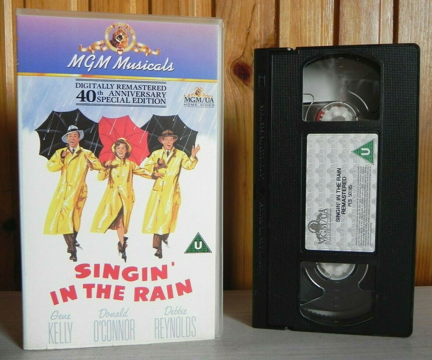 Singin' In The Rain: 40th Anniversary Edition - Musical - THX Remastered - Pal VHS-