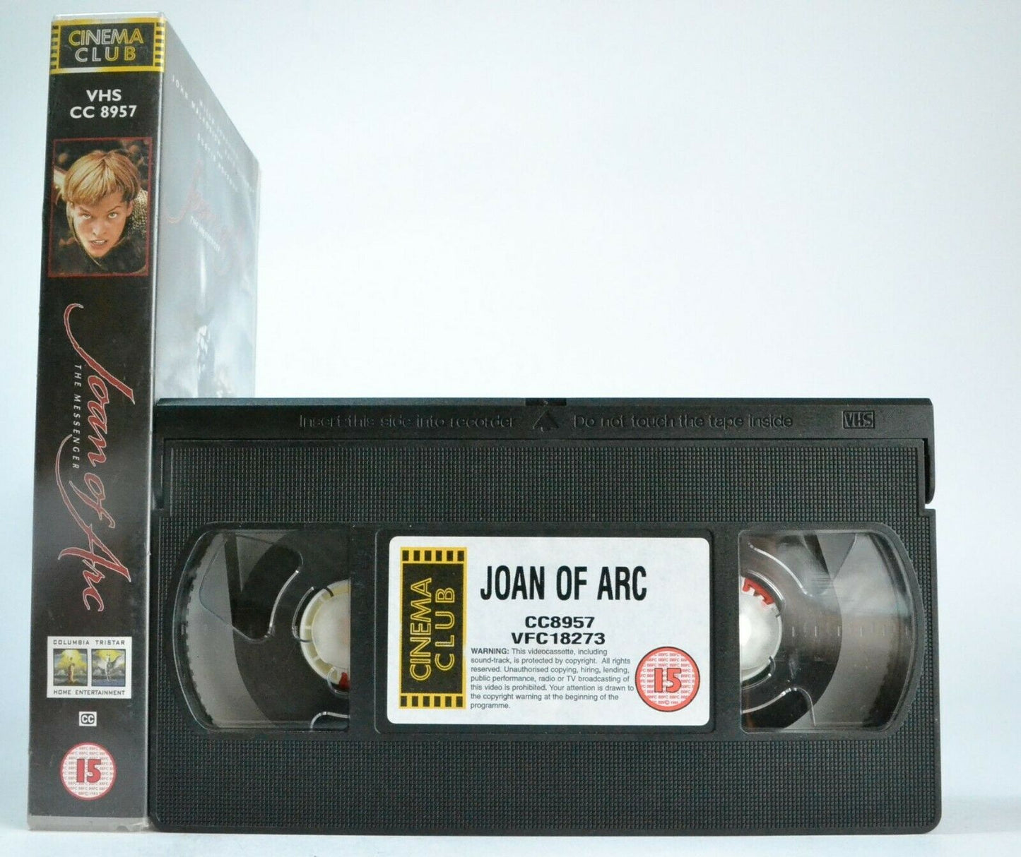 Joan Of Arc: A Luc Besson Film - Historical War Drama - Milla Jovovich - Pal VHS-