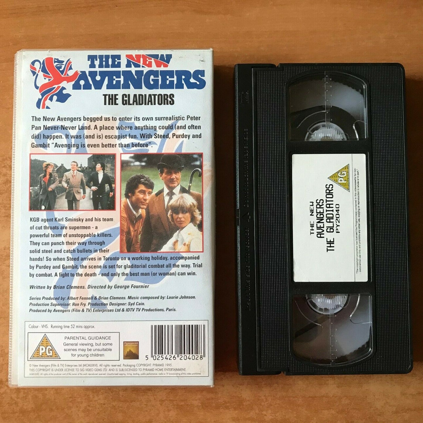 The New Avengers: The Gladiators; [TV Series] Action - Joanna Lumley - Pal VHS-