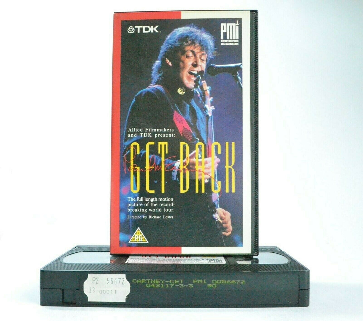 Paul McCartney: Get Back (1990) - Live Performance - World Tour - Music - VHS-