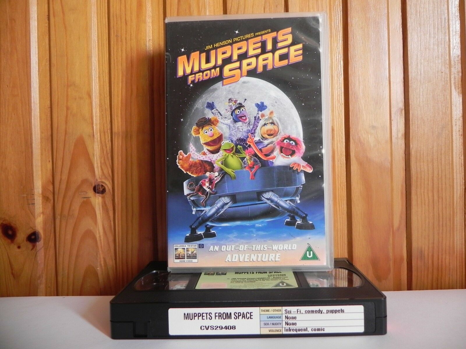 Muppets From Space - Large Box - Columbia - Comedy - Musical - Jim Henson - VHS-