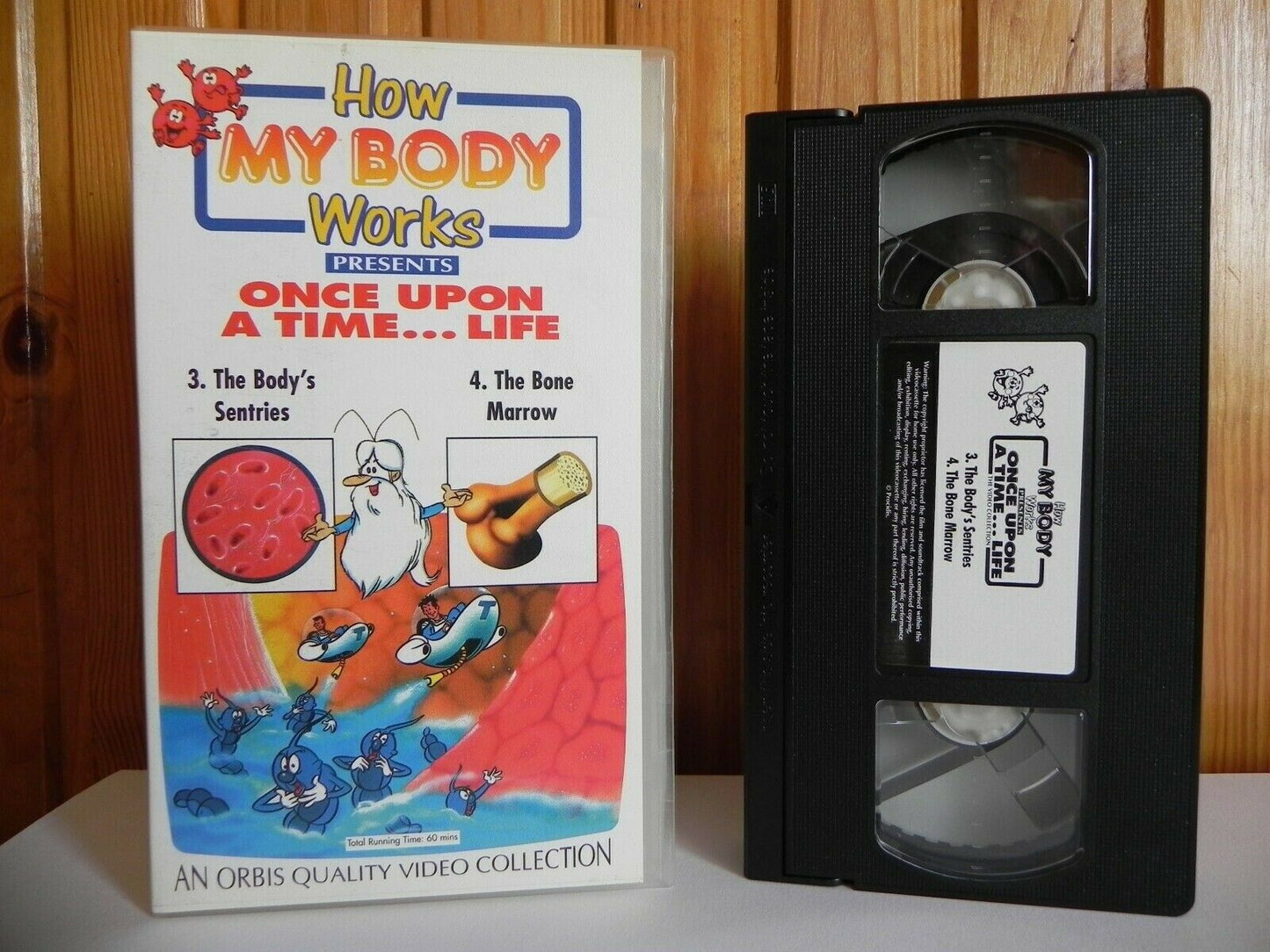 How My Body Works: Once Upon A Time...Life - Vol.2 - The Body's Sentries - VHS-