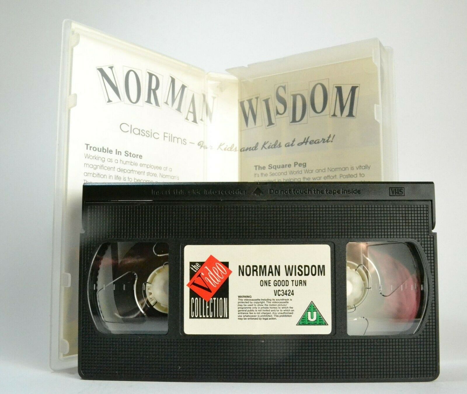 One Good Turn (1955) - Slapstick Comedy - Norman Wisdom / Joan Rice - Pal VHS-