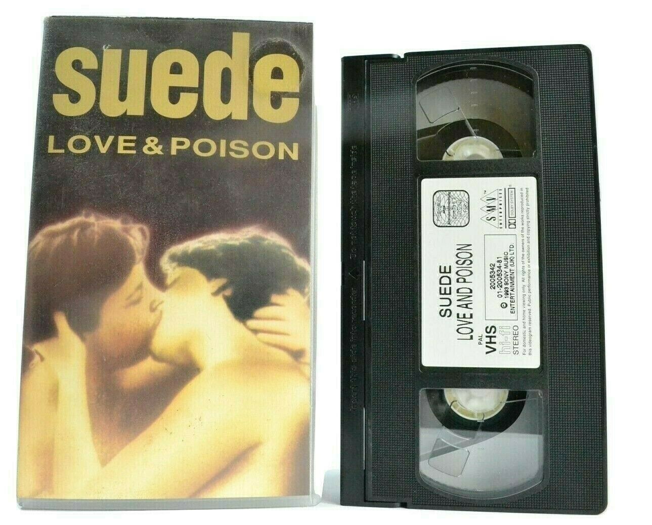 Suede: Love & Poison - Britpop - Brett Anderson -'The Drowners'- Music - VHS-