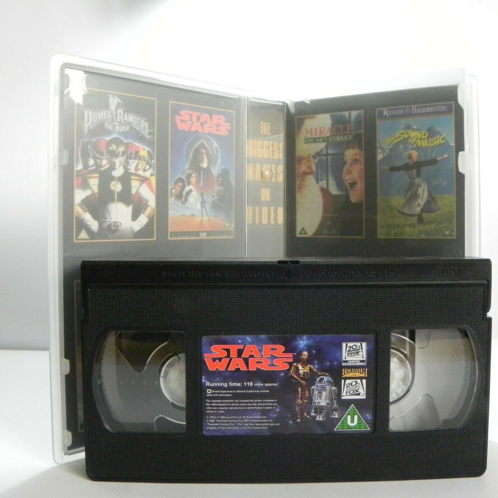 Star Wars: By G.Lucas - - Space Fantasy - Classic Adventure - Children's - VHS-