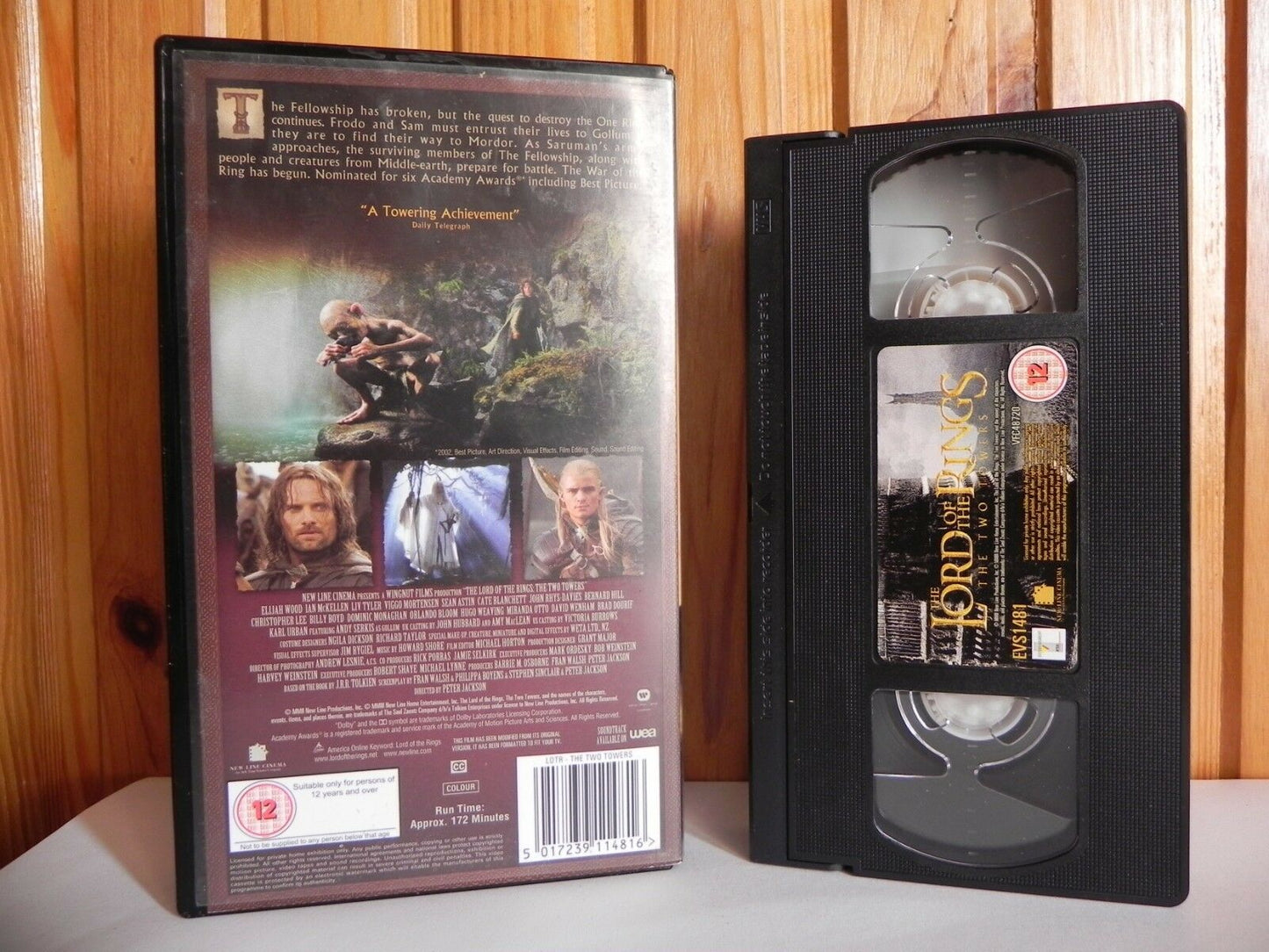 The Lord Of The Rings: The Two Towers - Entertainment In Video - Fantasy - VHS-