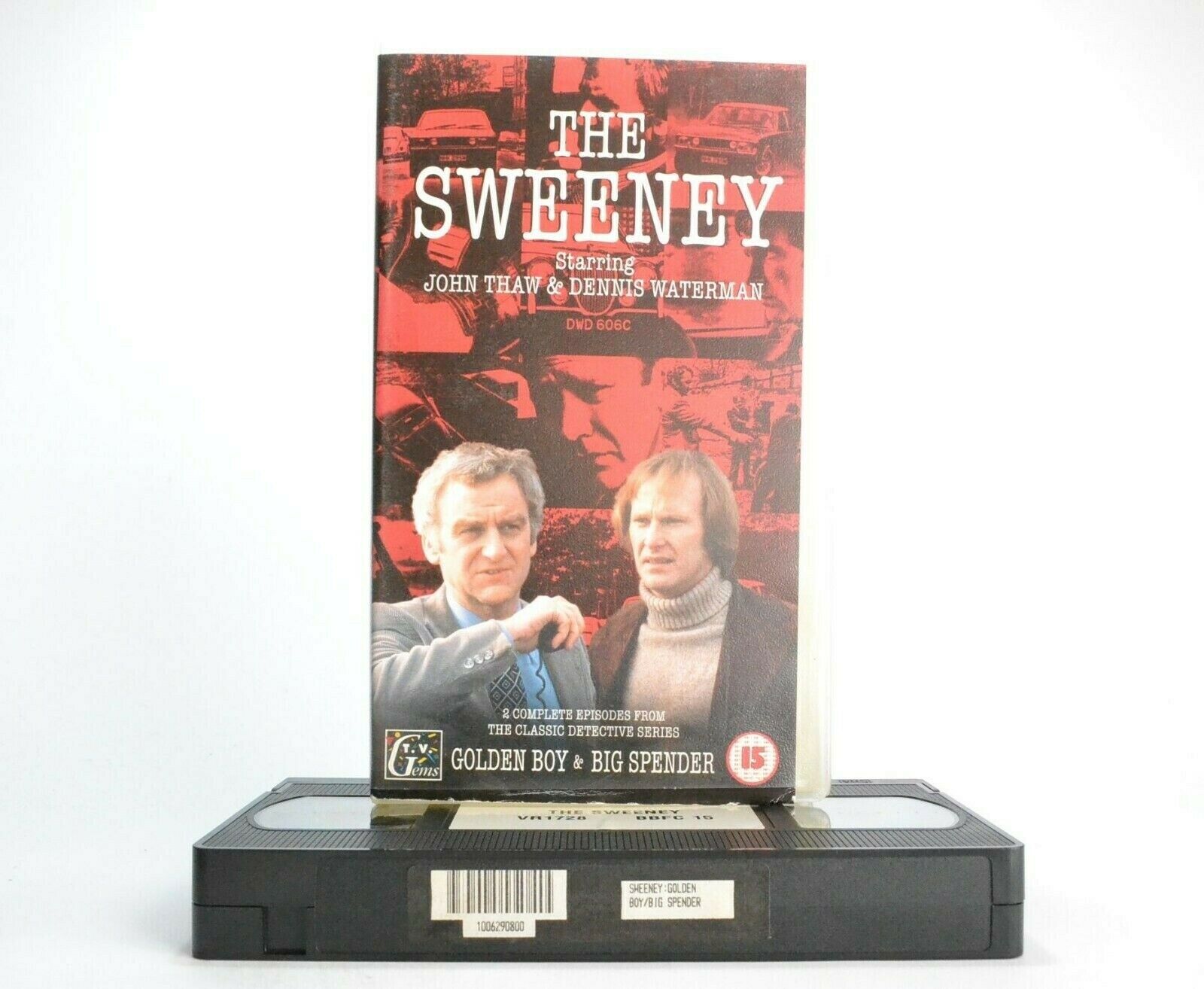 The Sweeney: Classic TV Series - Action/Crime - J.Thaw/D.Waterman - Pal VHS-