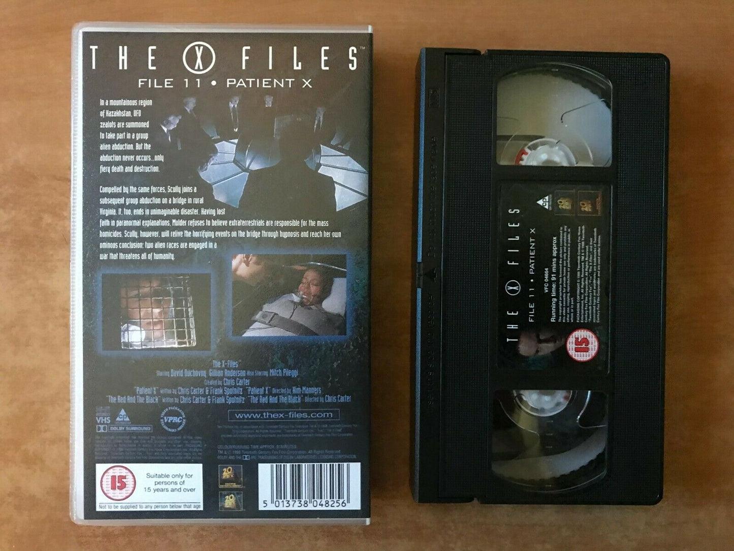 The X-Files (File 11): Patient X - Sci-Fi - TV Series - David Duchovny - Pal VHS-