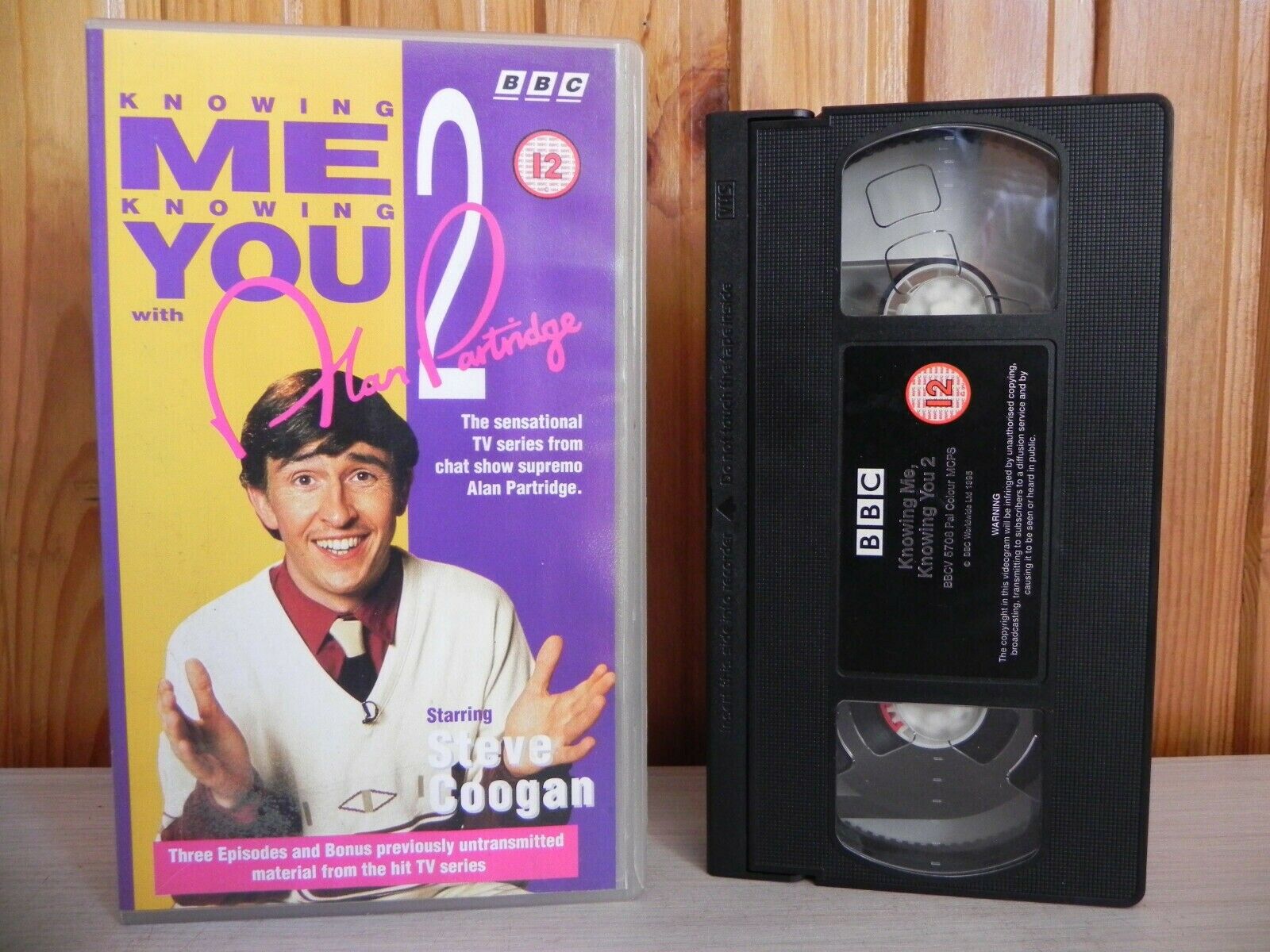 Alan Partridge - Knowing Me Knowing You 2 - Steve Coogan - TV Series - Pal VHS-