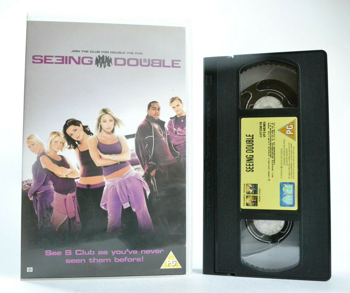 Seeing Double (2003): British Musical Comedy - Large Box - S Club 7 - Pal VHS-