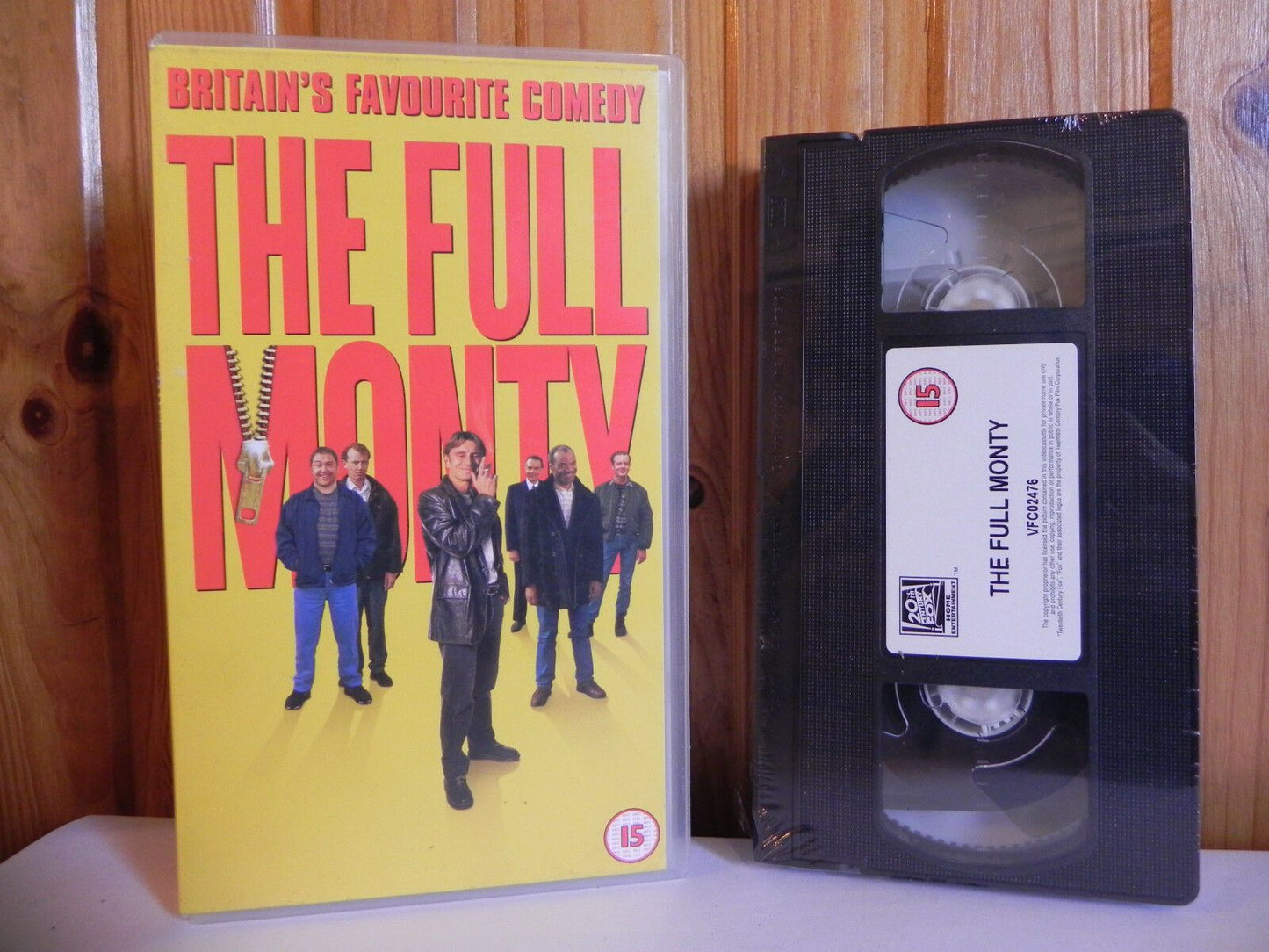 The Full Monty - Brand New Sealed - A Favourite Comedy - Robert Carlisyle - VHS-