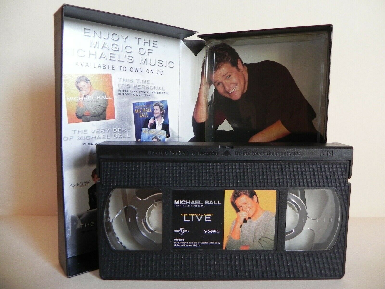 Michael Ball: This Time...It's Personal - Universal - Special Concert - Pal VHS-